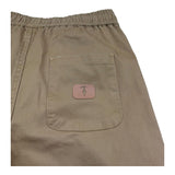 Trussardi Pantalone Tinta Unita con Elastico In Vita per Bambino TBP26133PA MARRONE TRUSSARDI 