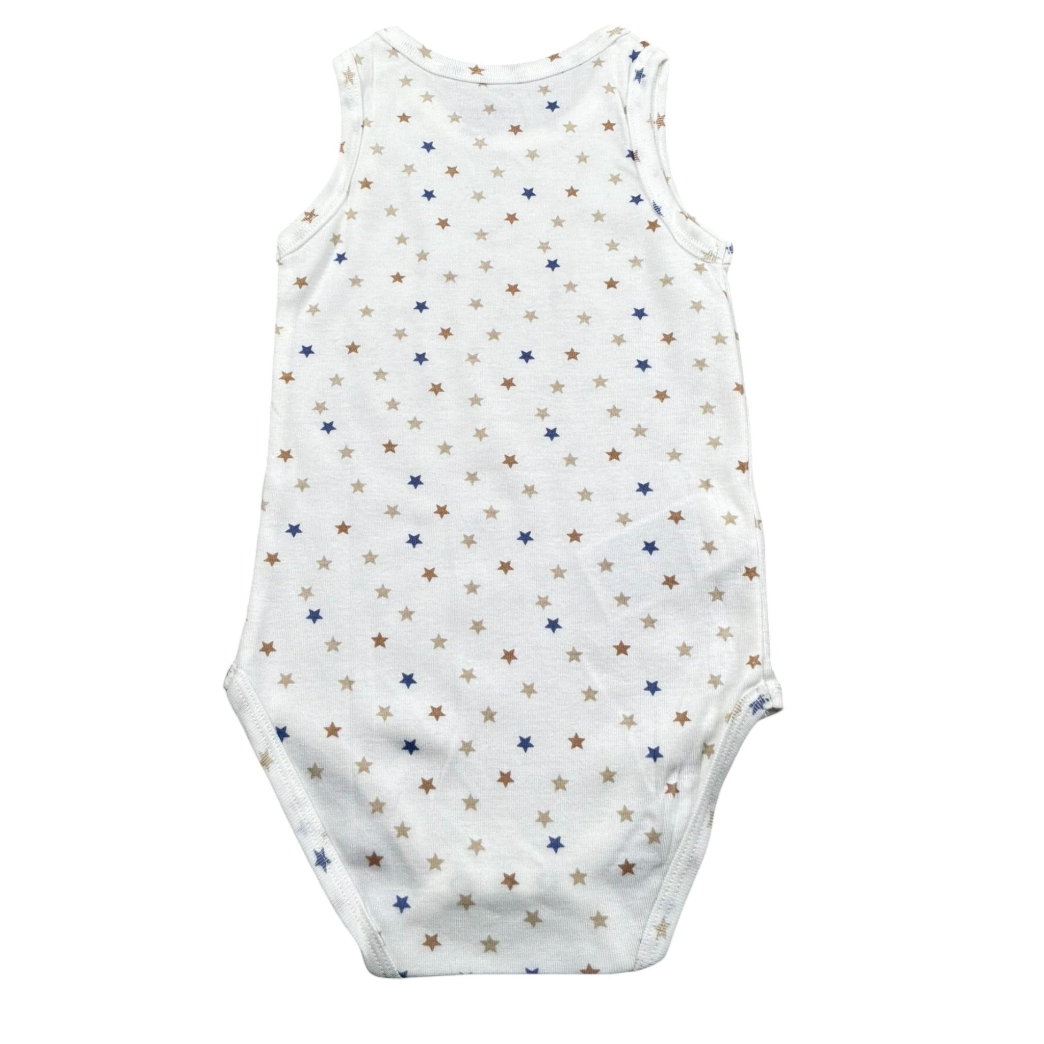 Mayoral Body Tinta Unita Giromanica con Stampa per Neonato 1706X BIANCO MAYORAL 