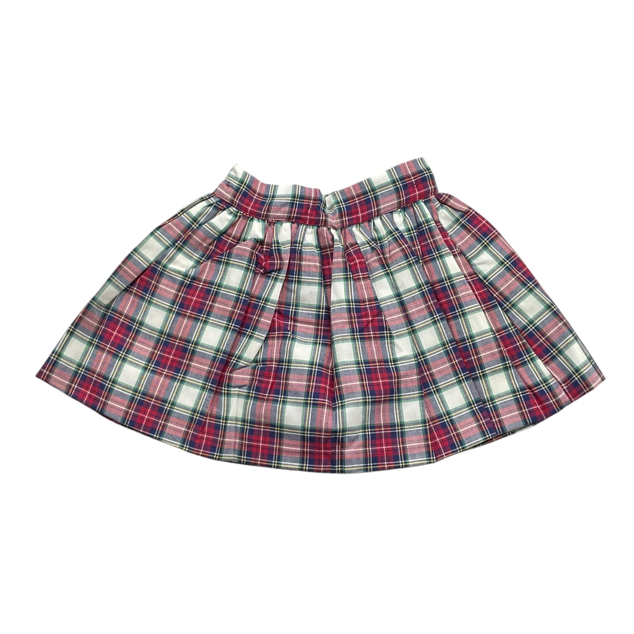 LA STUPENDERIA gonna tinta unita con girovita regolabile Rosso per Neonata TJGN44XN ROSSO LA STUPENDERIA 