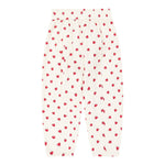 Monnalisa Pantalone tinta unita con Stampa Fragole Beige per Bambina 11C420 BEIGE MONNALISA 