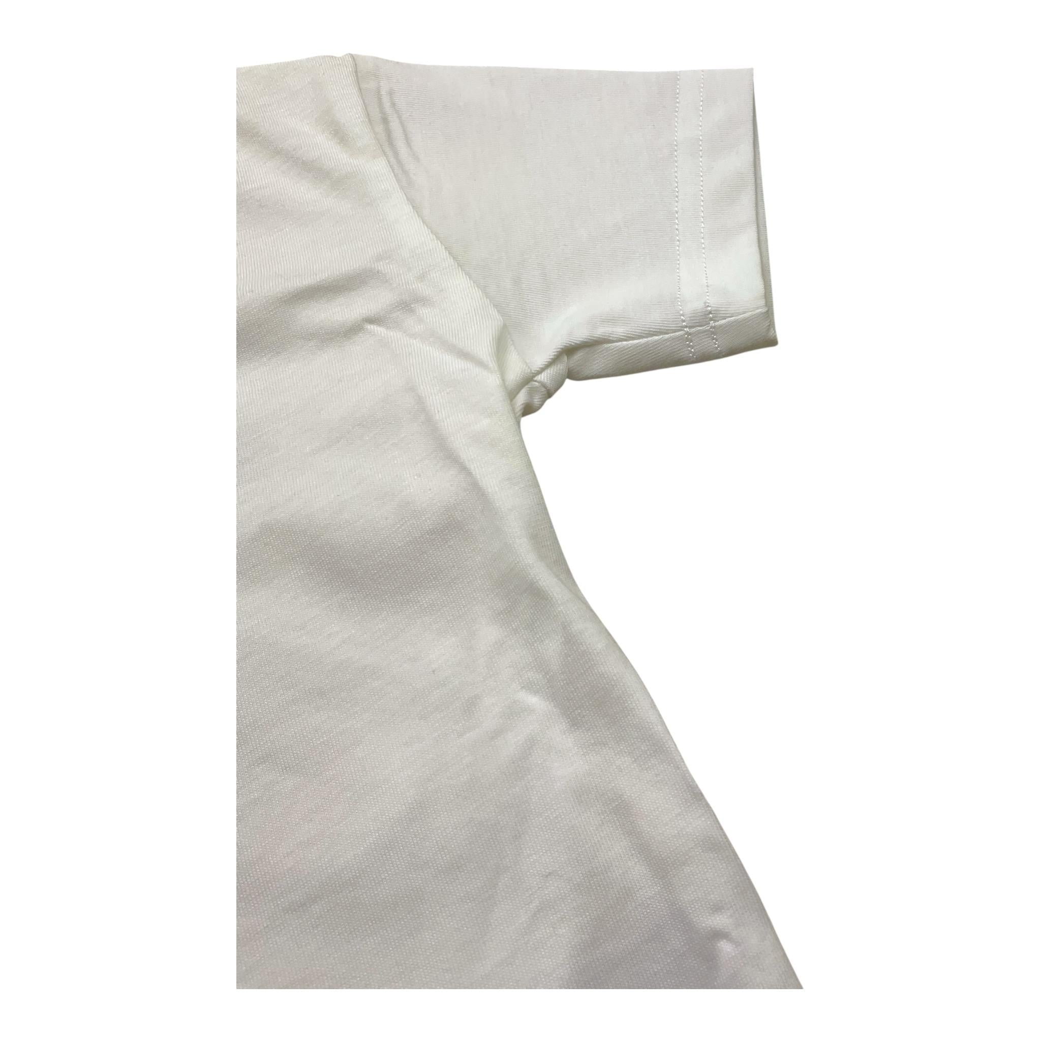 YES LONDON t-shirt girocollo tinta unita  Bianco per Neonato JR2111X BIANCO YES LONDON 