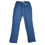 Emanuel Pris Pantalone Tinta Unita con Elastico In Vita per Bambino EPT6224R BLU EMANUEL PRIS 