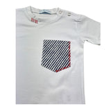 Manuel & Frank Body Mezza Manica Tinta Unita per Neonato MF7143I BIANCO MANUEL & FRANK 