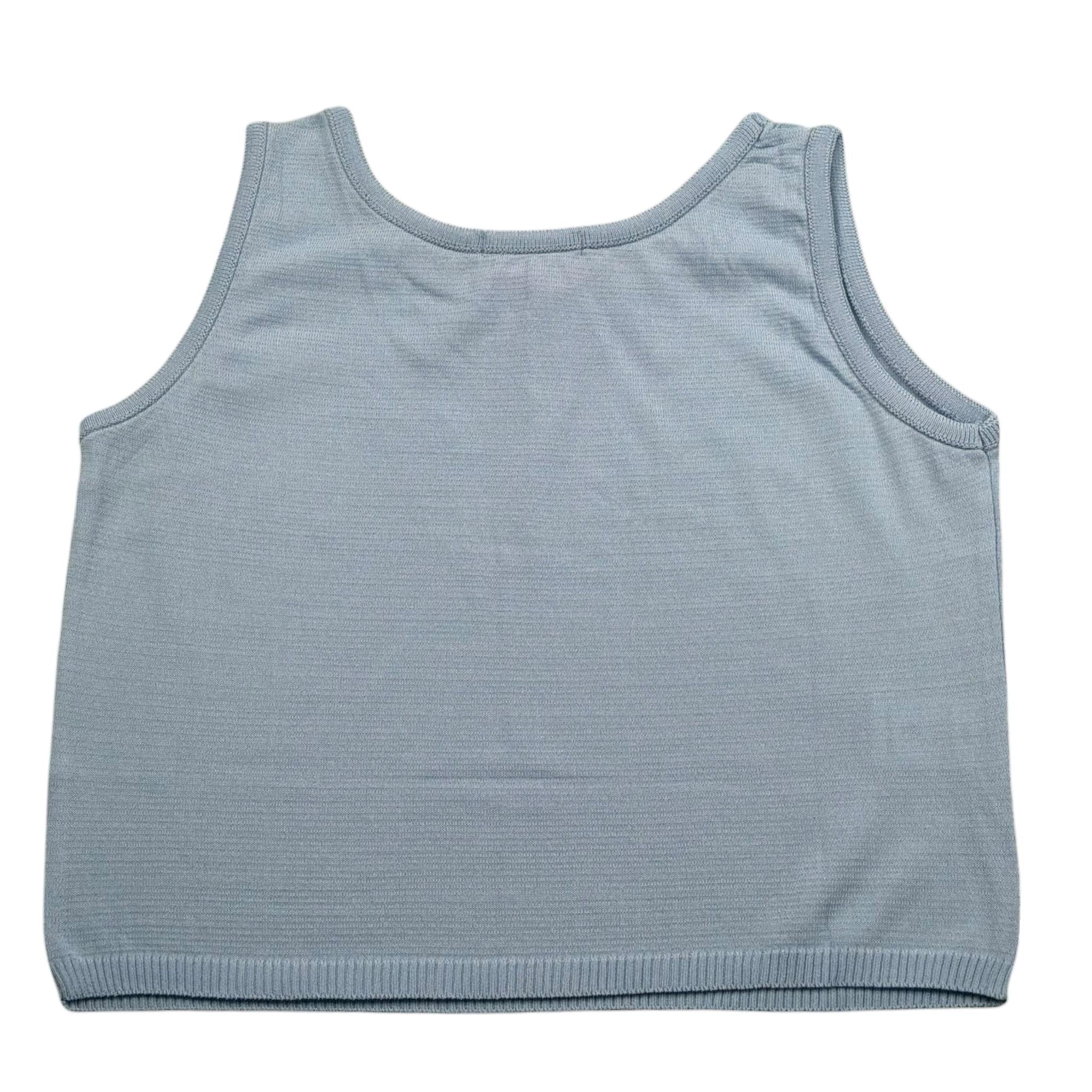 Vicolo Top Giromanica Tinta Unita per Bambina 3146WY00312 AZZURRO VICOLO 