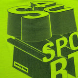 Cesare Paciotti T-Shirt Gitocollo Tinta Unita con Stampa per Neonato TSP1106B GIALLO FLUO CESARE PACIOTTI 