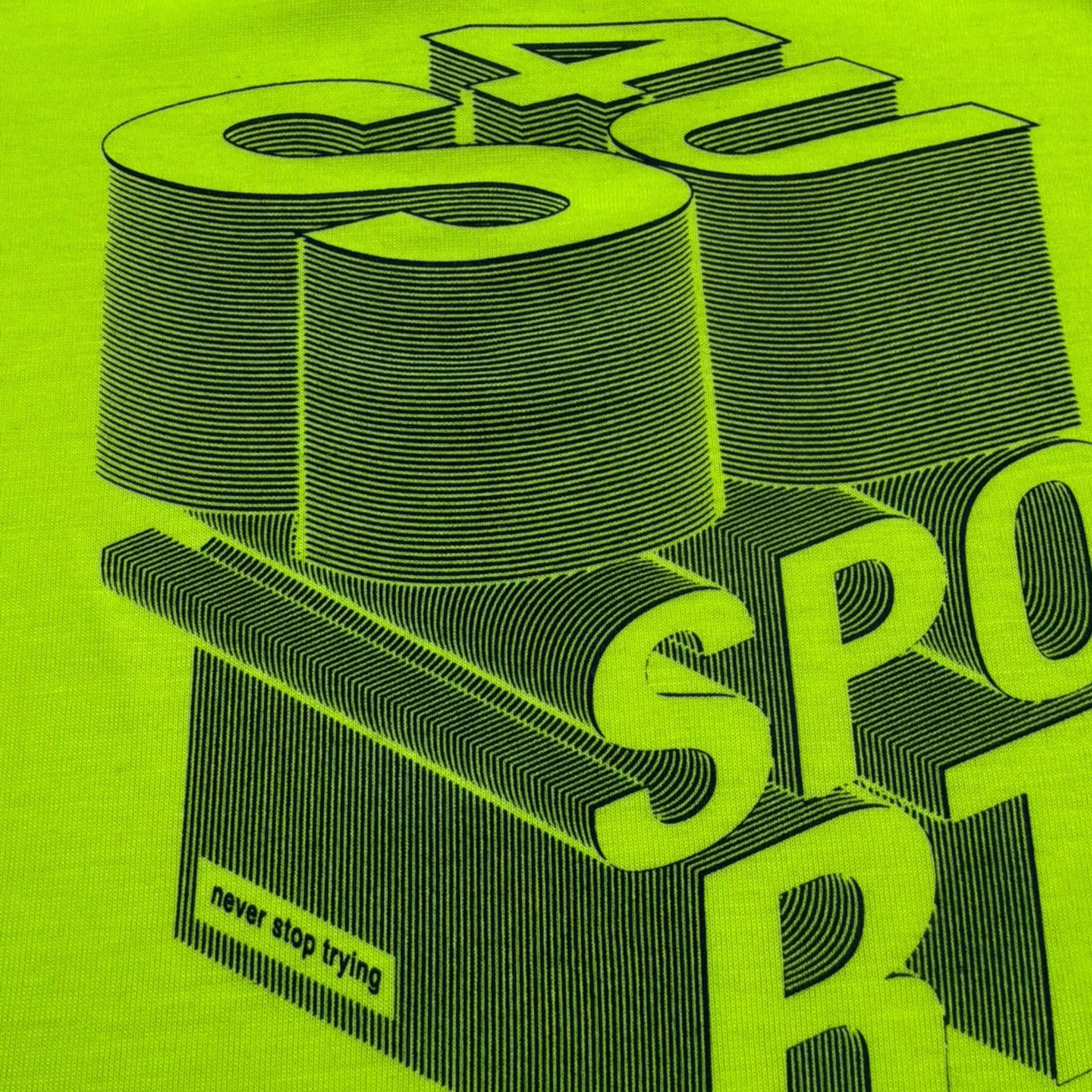 Cesare Paciotti T-Shirt Gitocollo Tinta Unita con Stampa per Neonato TSP1106B GIALLO FLUO CESARE PACIOTTI 