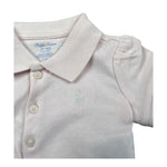Ralph Lauren Body Mezza Manica Tinta Unita per Neonata 310866741002 ROSA RALPH LAUREN 