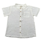 Wedoble Camicia Mezza Manica Tinta Unita per Bambino V2508914T PANNA WEDOBLE 