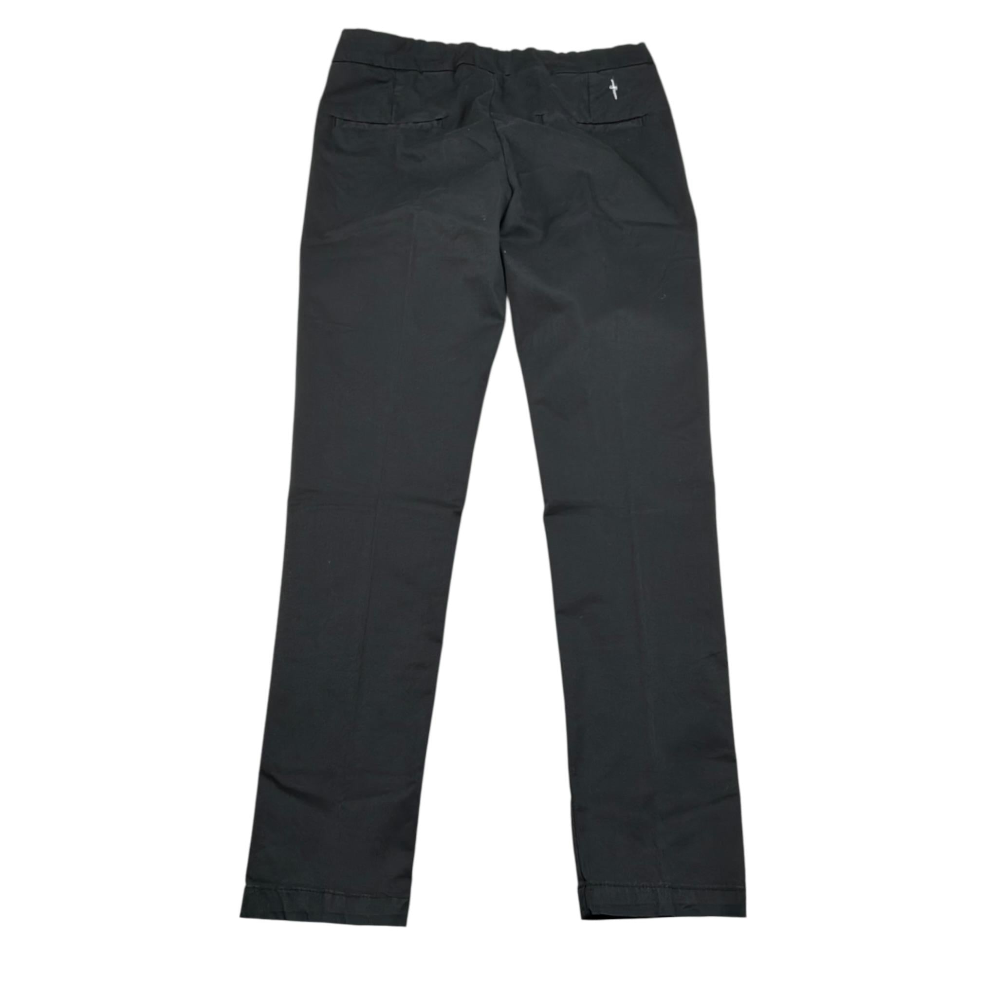 Cesare Paciotti Pantalone Tinta Unita con Girovita Regolabile per Bambino PTP0123J NERO CESARE PACIOTTI 