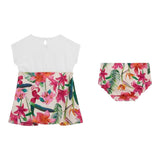 Guess Set Abito-Coulotte per Neonata A5GK00 BIANCO GUESS 