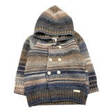 LALALU' cardigan con cappuccio multicolor Multicolor per Neonato GBL03N MULTICOLOR LALALU' 