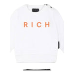 John Richmond Completo 2 Pezzi Felpa-Pantalone per Neonato RIP25013CF BIANCO/NERO JOHN RICHMOND 