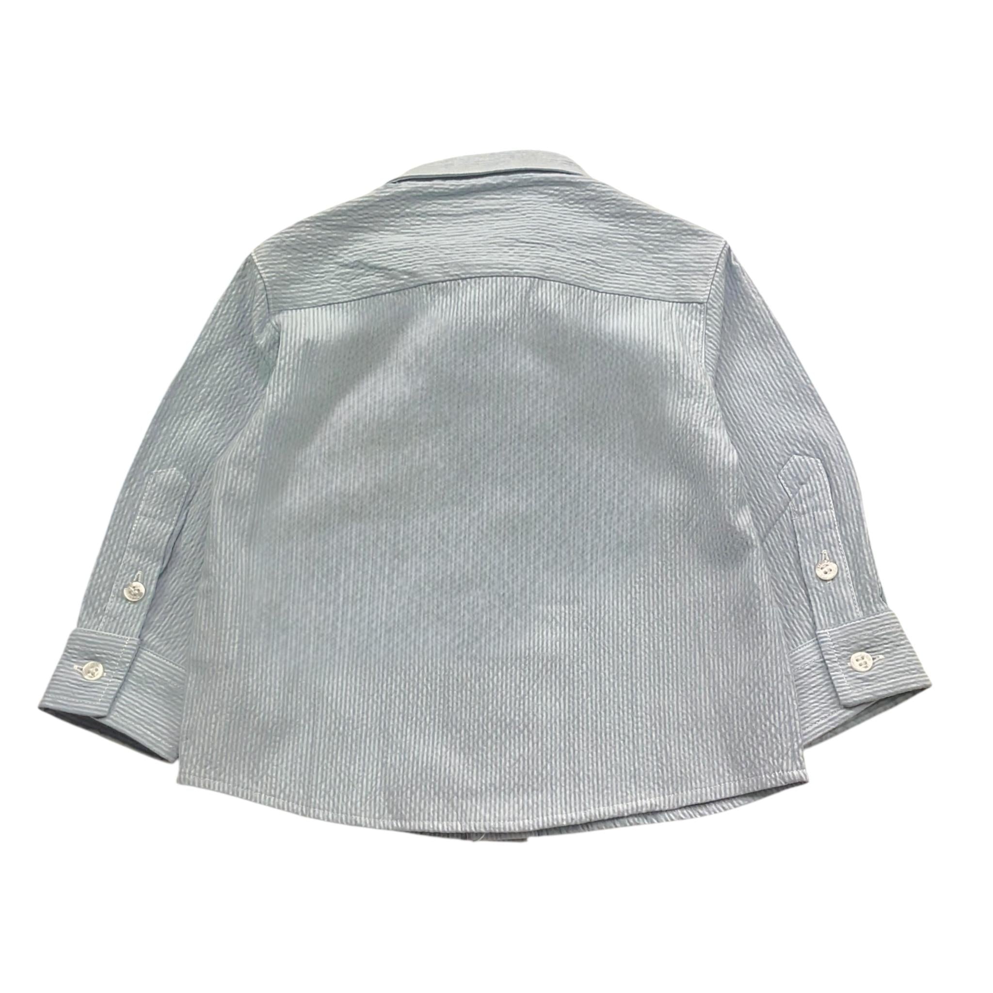 Cesare Paciotti Camicia Tinta Unita Manica Lunga per Neonato CMP5158BN AZZURRO CESARE PACIOTTI 