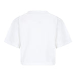 STELLA McCARTNEY t-shirt girocollo tinta unita con stampa in contrasto Bianco per Bambina TV8C41 BIANCO STELLA McCARTNEY 