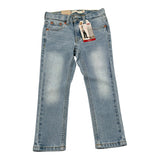 Levi'S Jeans Tinta Unita con Girovita Regolabile per Neonato 8EL207N AZZURRO LEVI'S 