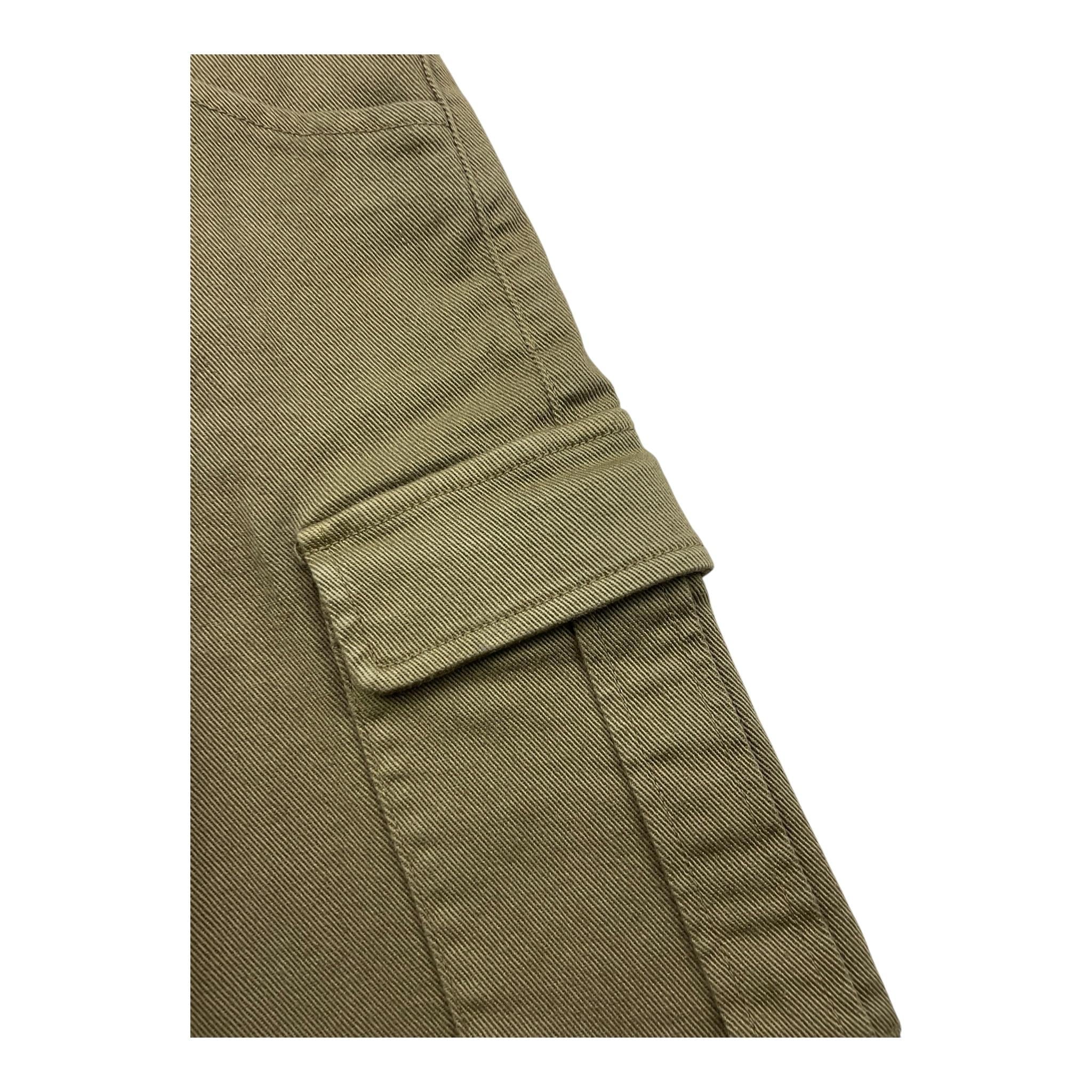 Etro Bermuda Modello Cargo Tinta Unita per Bambino GU6P89 VERDE ETRO 