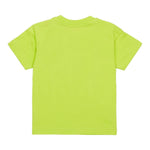 Diesel T-Shirt Girocollo Tinta Unita con Stampa per Bambino K00569J VERDE DIESEL 