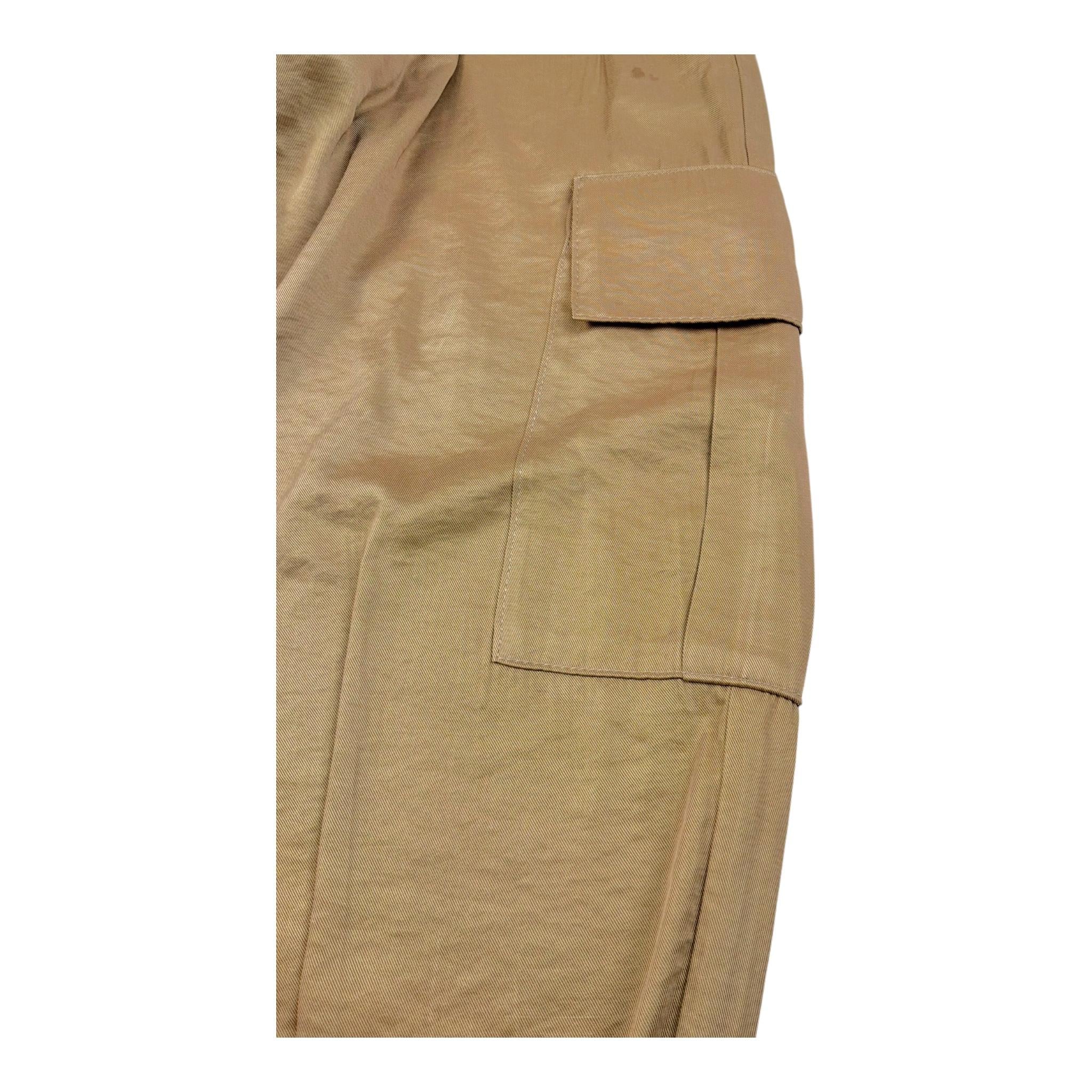 Lu Lu By Miss Grant Pantalone Tinta Unita con Elastico In Vita per Bambina LL3458 BISCOTTO LU LU BY MISS GRANT 