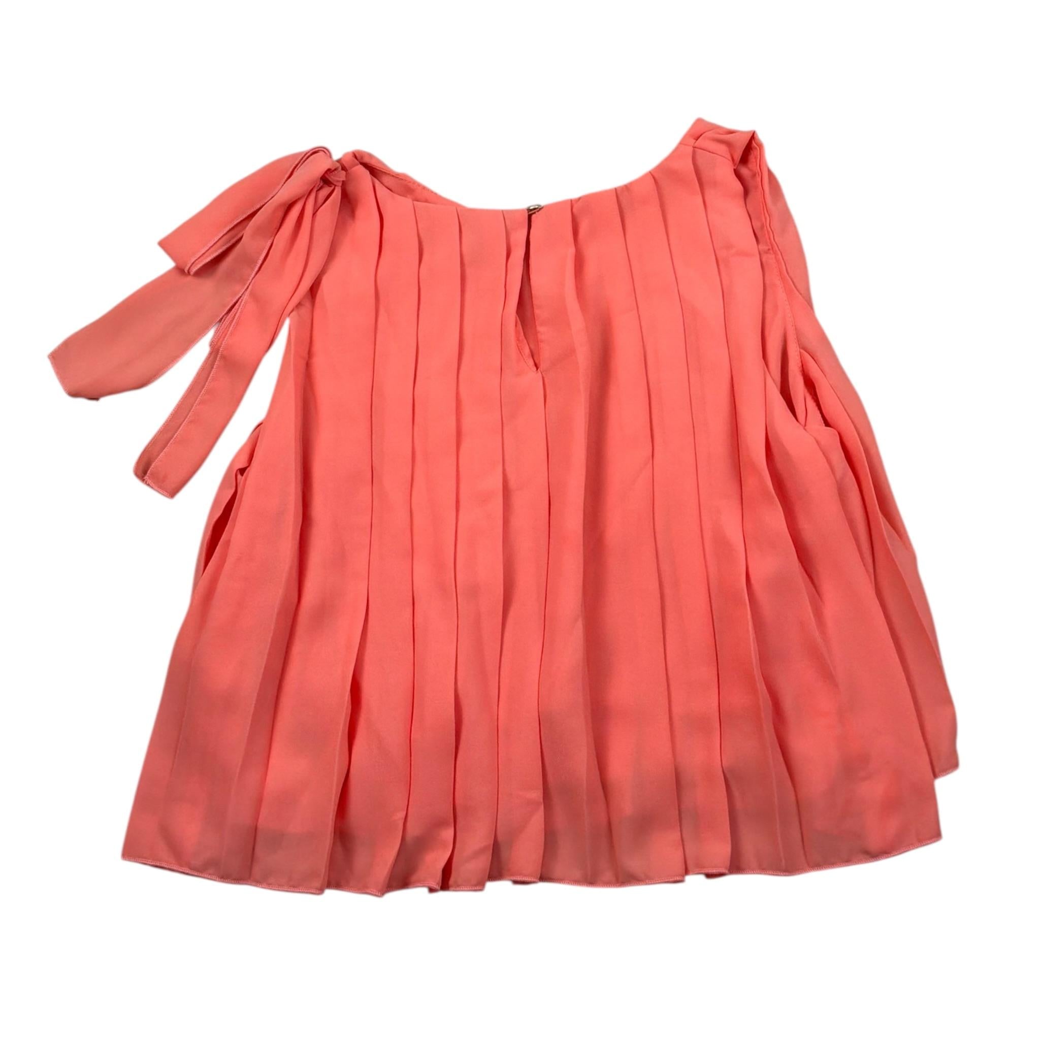 Kocca Camicia Giromanica Tinta Unita per Bambina RELANIN SALMONE Kocca 