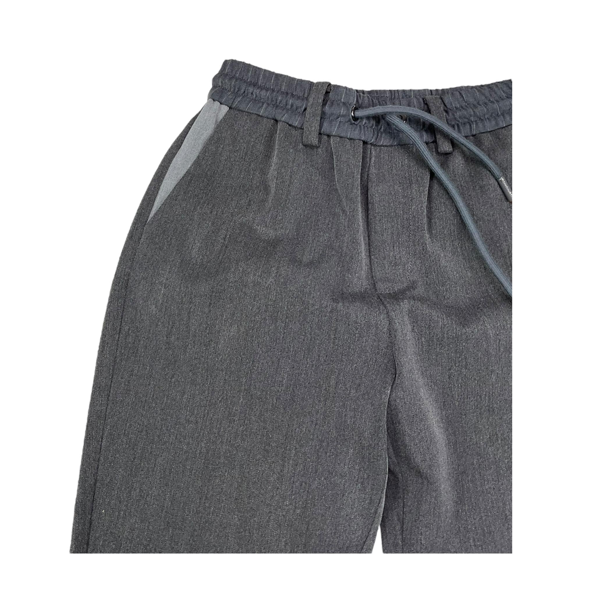 JOHN RICHMOND pantalone tinta unita con elastico in vita Grigio per Bambino RBA25102PA GRIGIO JOHN RICHMOND 