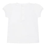 Moschino T-Shirt Girocollo Tinta Unita con Orso per Bambino MNM047 BIANCO MOSCHINO 