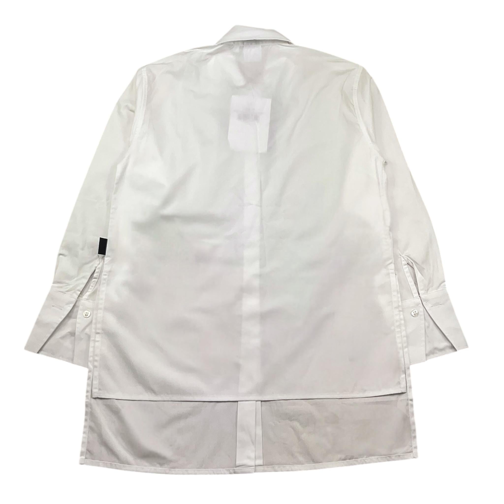 Aspesi Camicia Manica Lunga Tinta Unita per Bambino S25042CLC0068 BIANCO ASPESI 