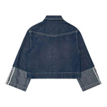 Emporio Armani Camicia Manica Lunga In Denim Tinta Unita per Bambino 3D3B08 BLU EMPORIO ARMANI 