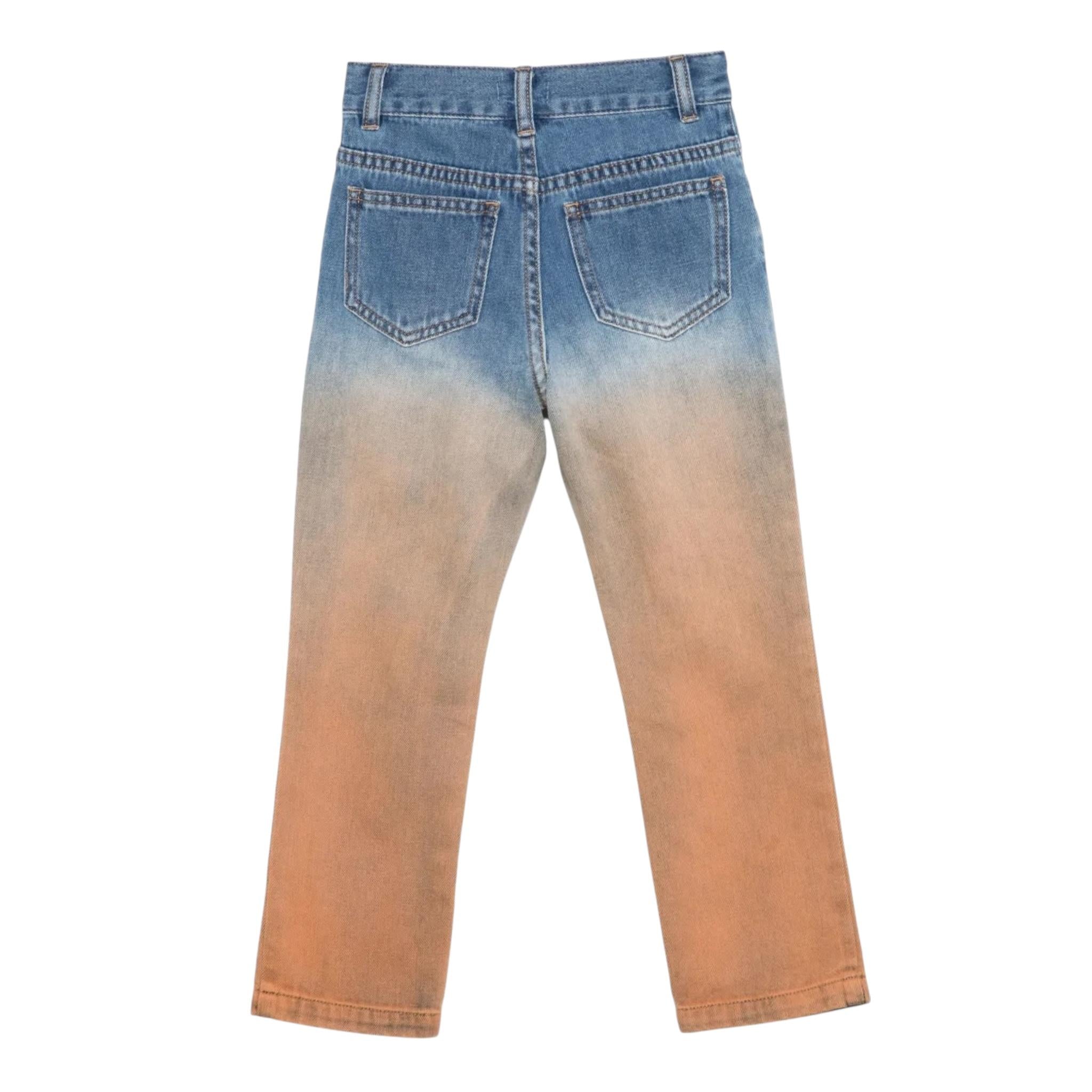 Pinko Jeasn Bicolore con 5 Tasche per Bambina KFPA011 BLU PINKO 