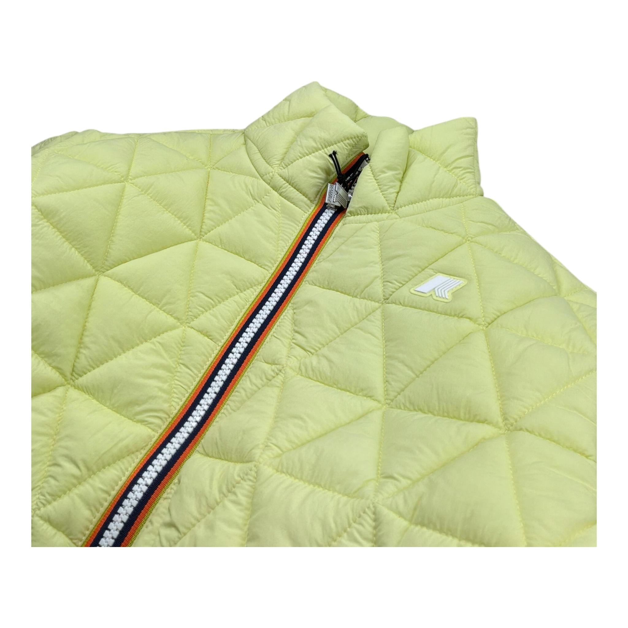 K-Way Giubbino Tinta Unita con Zip  per Bambino K21367W VERDE K-WAY 