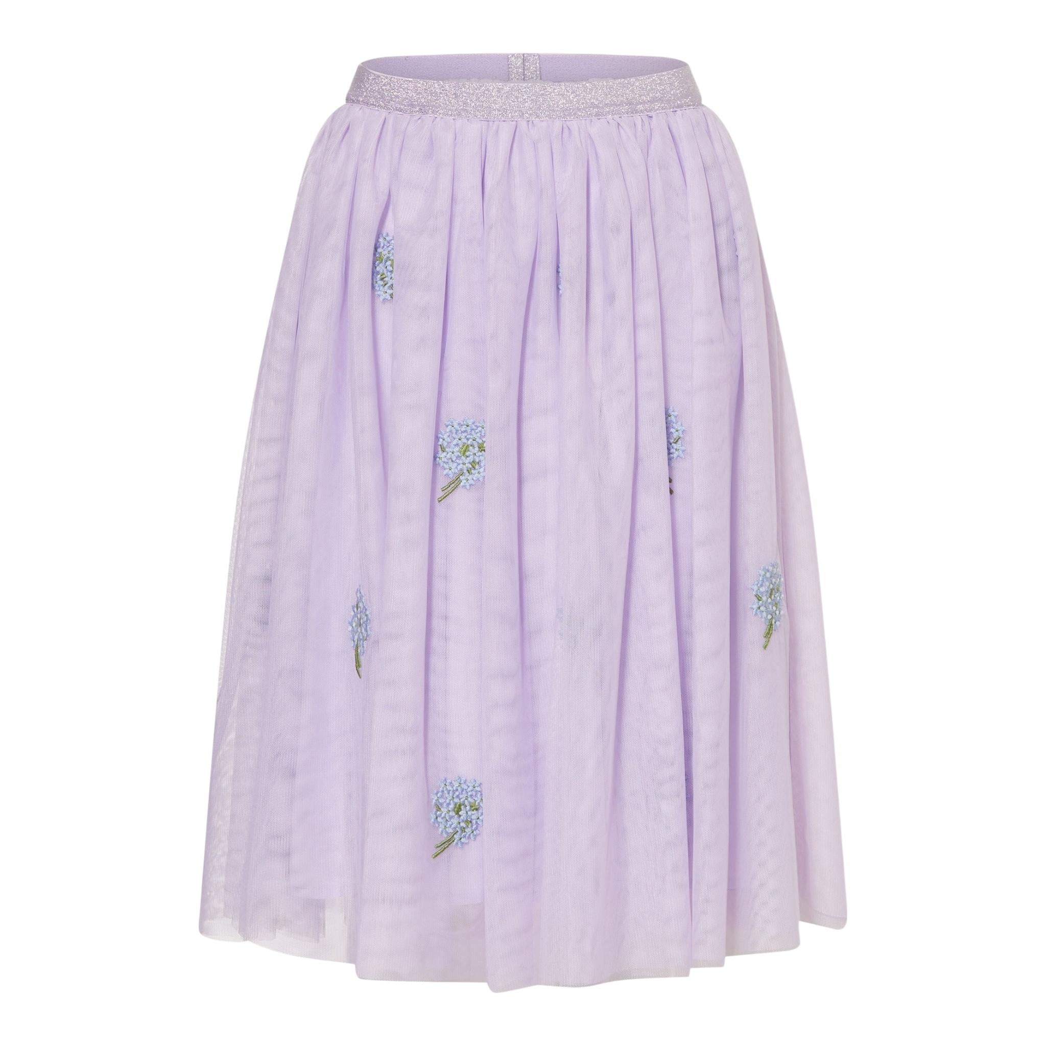 Stella Mccartney Gonna Tinta Unita In Tulle per Bambina TW7B34 LILLA STELLA McCARTNEY 