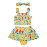 Mayoral Completo 3 Pezzi Top-Gonna-Fascia Capelli per Neonata 1930 MULTICOLOR MAYORAL 