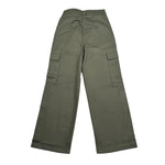 Vicolo Pantalone Tinta Unita Modello Palazzo  per Bambina 3141P1184 VERDE VICOLO 