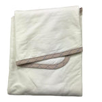 NINNAOH coperta tinta unita con stampa Bianco per Neonato I23COP203 BIANCO NINNAOH 