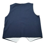 Nera 20.52 Gilet Tinta Unita con Bottoni per Bambino N15435 BLU NERA 20.52 