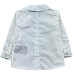 Trussardi Camicia Manica Lunga Tinta Unita con Logo per Neonata TIP26127CA BIANCO TRUSSARDI 