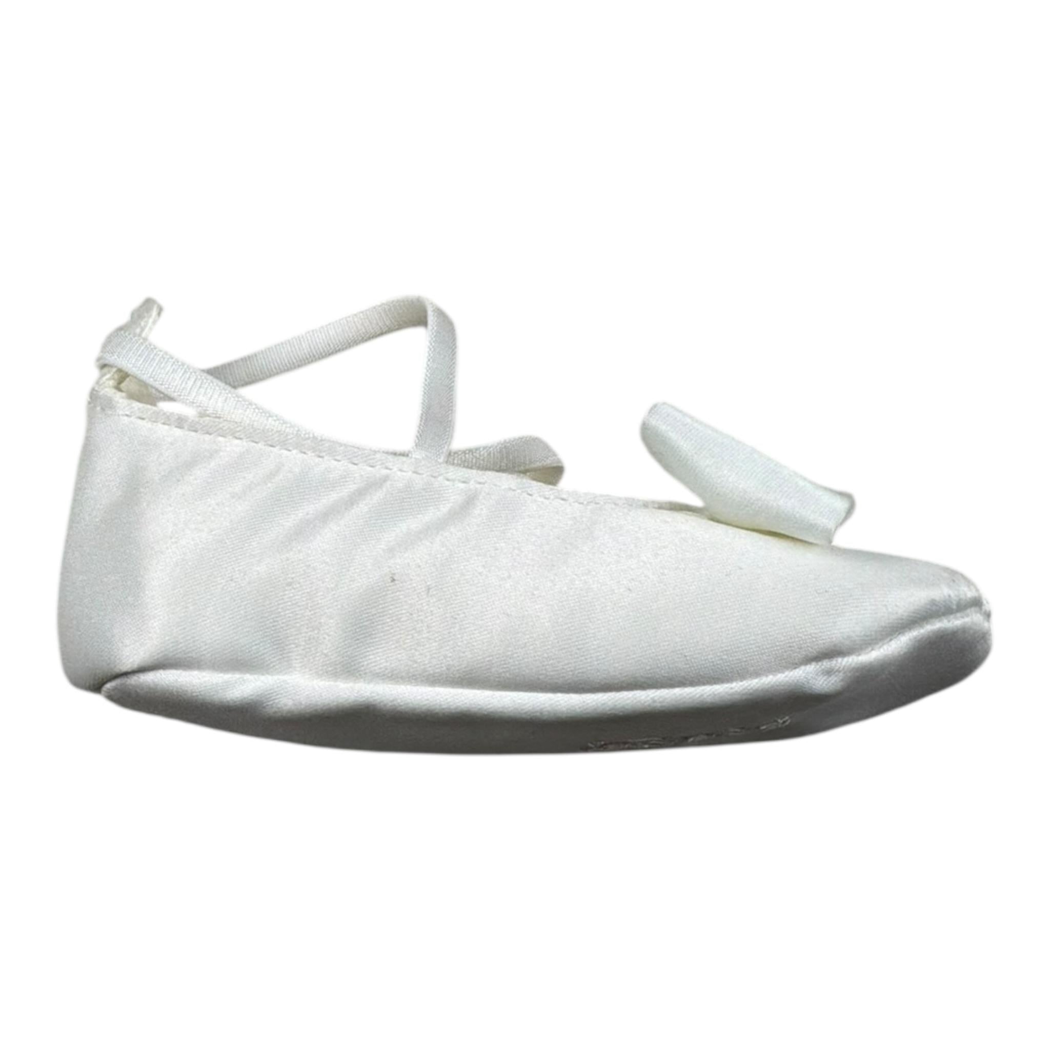 Le Bebe Ballerine Tinta Unita con Fiocco per Neonata LBG5903 PANNA LE BEBE 