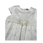 Chicchi Volanti Abito Mezza Manica tinta unita Bianco per Bambina CTW06 BIANCO CHICCHI VOLANTI 