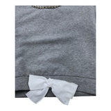 M+E' felpa chiusa girocollo tinta unita Grigio per Neonata UE1570 GRIGIO M+E' 