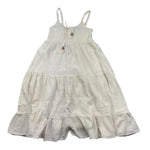 Please Abito Bretelline Tinta Unita per Bambina ABB6080G72 BEIGE PLEASE 