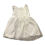 Liu Jo Abito Giromanica Tinta Unita con Tulle per Neonata KA3041 BIANCO LIU JO 