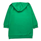 GAELLE abito manica lunga con cappuccio tinta unita con brillantini Verde per Bambina 2741VF00343X VERDE GAELLE 