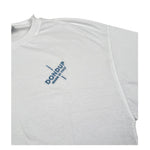 Dondup T-Shirt Girocollo Tinta Unita con Logo per Bambino DMTS033 BIANCO DONDUP 