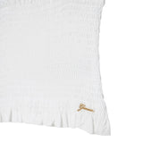 Guess Top Tinta Unita con Logo per Bambina J5GH01WG5S2X BIANCO GUESS 