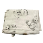 LE BEBE' lenzuola tinta unita con stampa orso Bianco per Neonato LBB5245 BIANCO LE BEBE' 