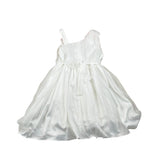 Alice Pi Abito Cerimonia Tinta Unita con Tulle per Bambina 2209 BIANCO ALICE PI 