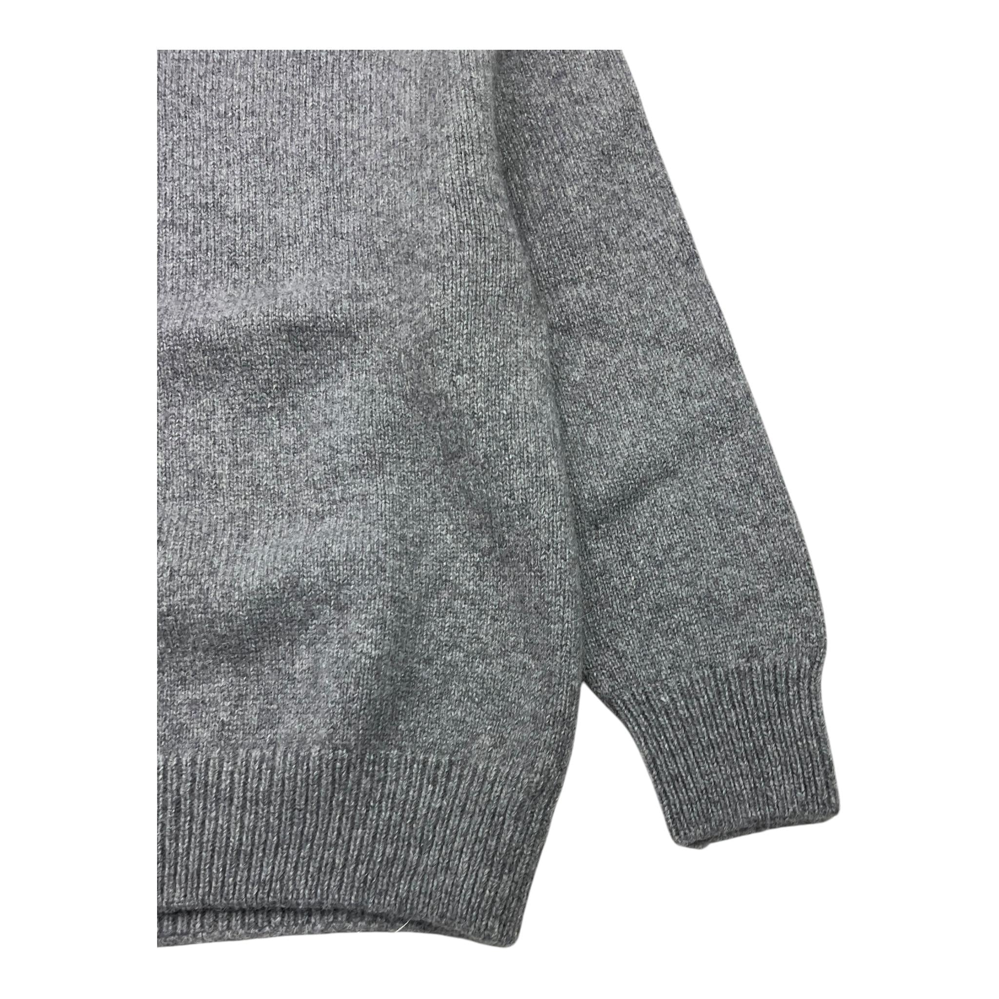 JURTA maglia mezzo collo tinta unita Grigio per Bambino CG402 GRIGIO JURTA 