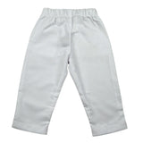 J.O. Milano Pantalone Tinta Unita con Elastico In Vita per Neonato 574A1 BIANCO J.O. MILANO 