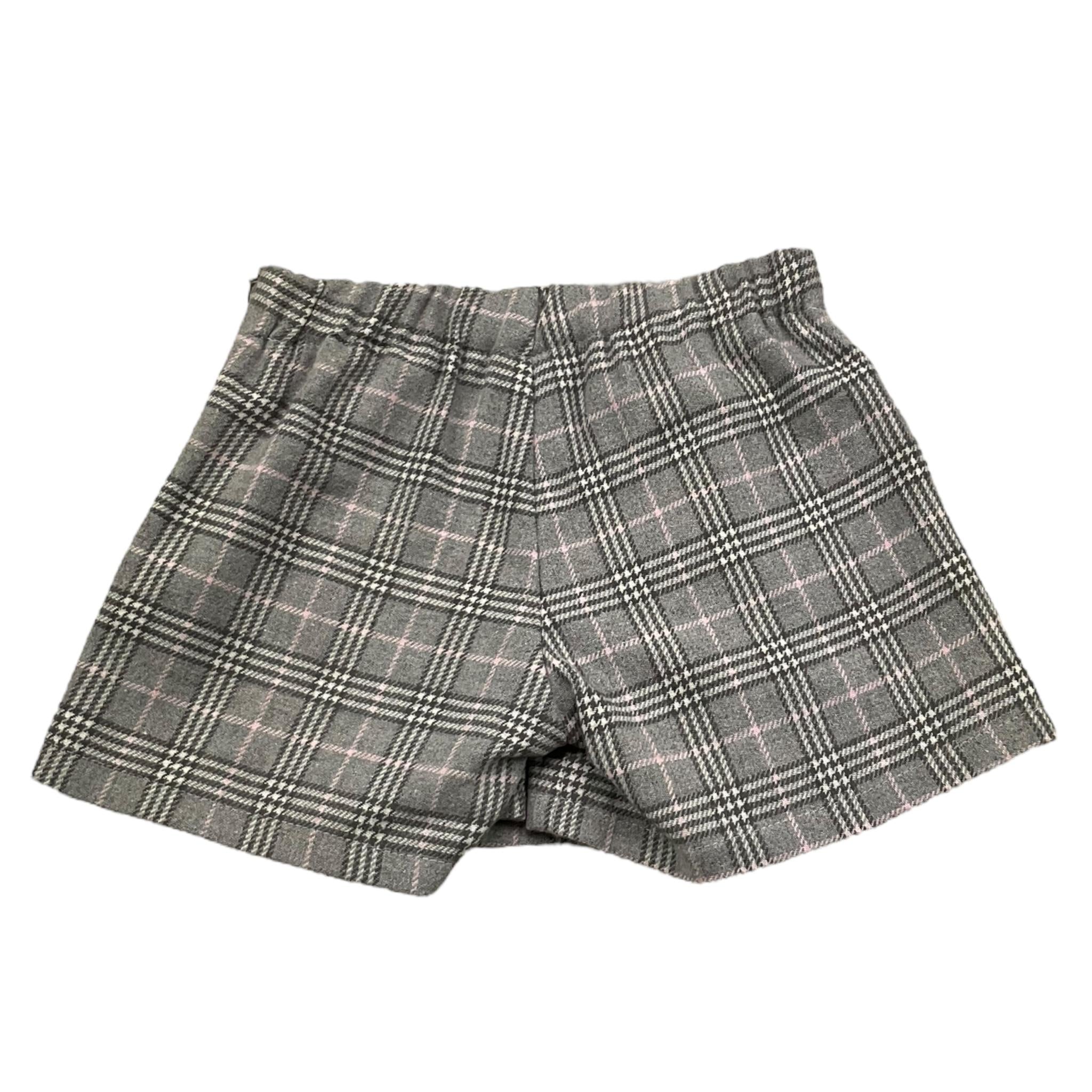 LE BEBE' short tinta unita fantasia quadri Grigio per Neonata LBG6153 GRIGIO LE BEBE' 