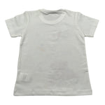 J.O. Milano T-Shirt Girocollo tinta unita con Stampe Panna per Neonato 576D1 PANNA J.O. MILANO 