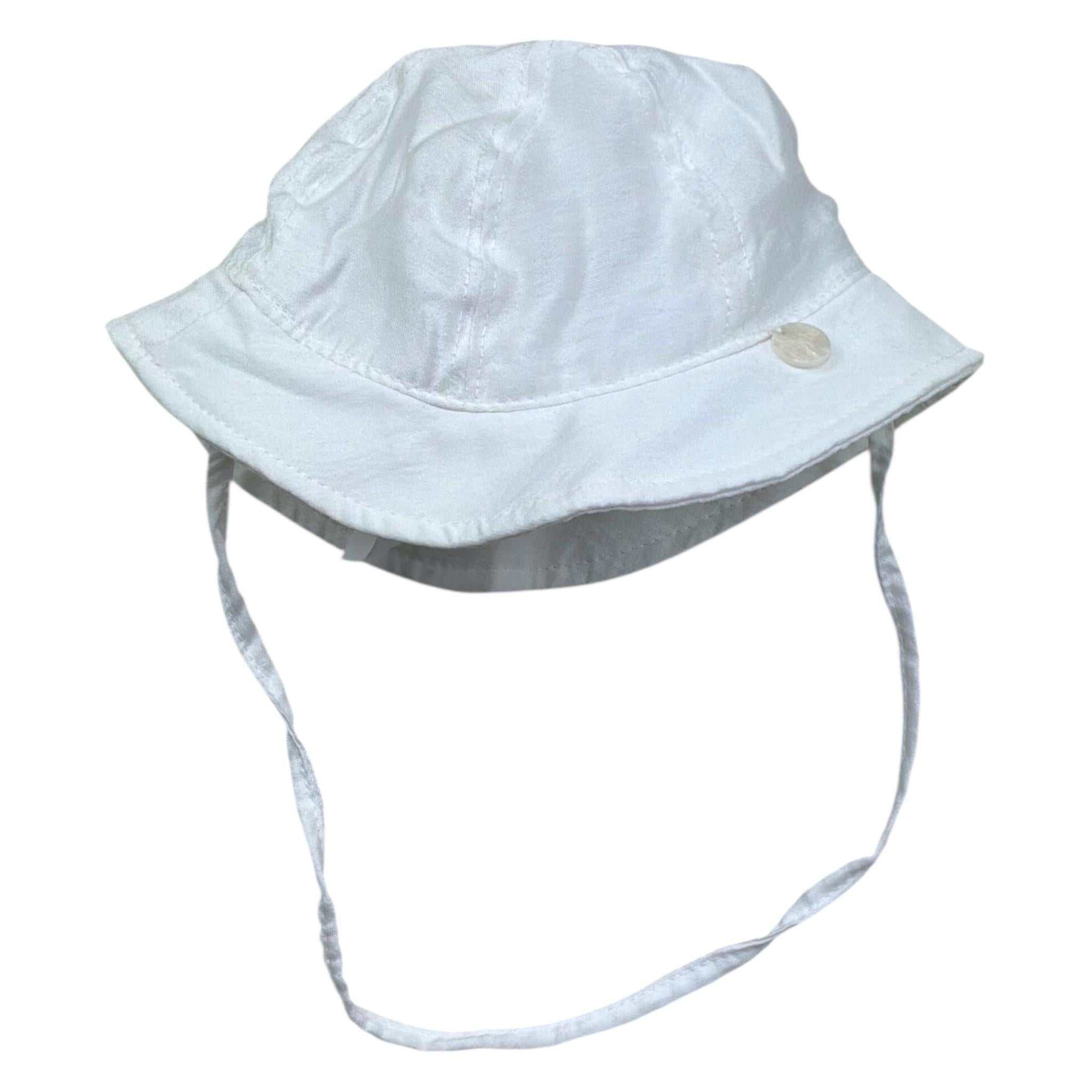 Le Bebe' Cappello Tinta Unita per Neonato LBG6385 BIANCO LE BEBE' 